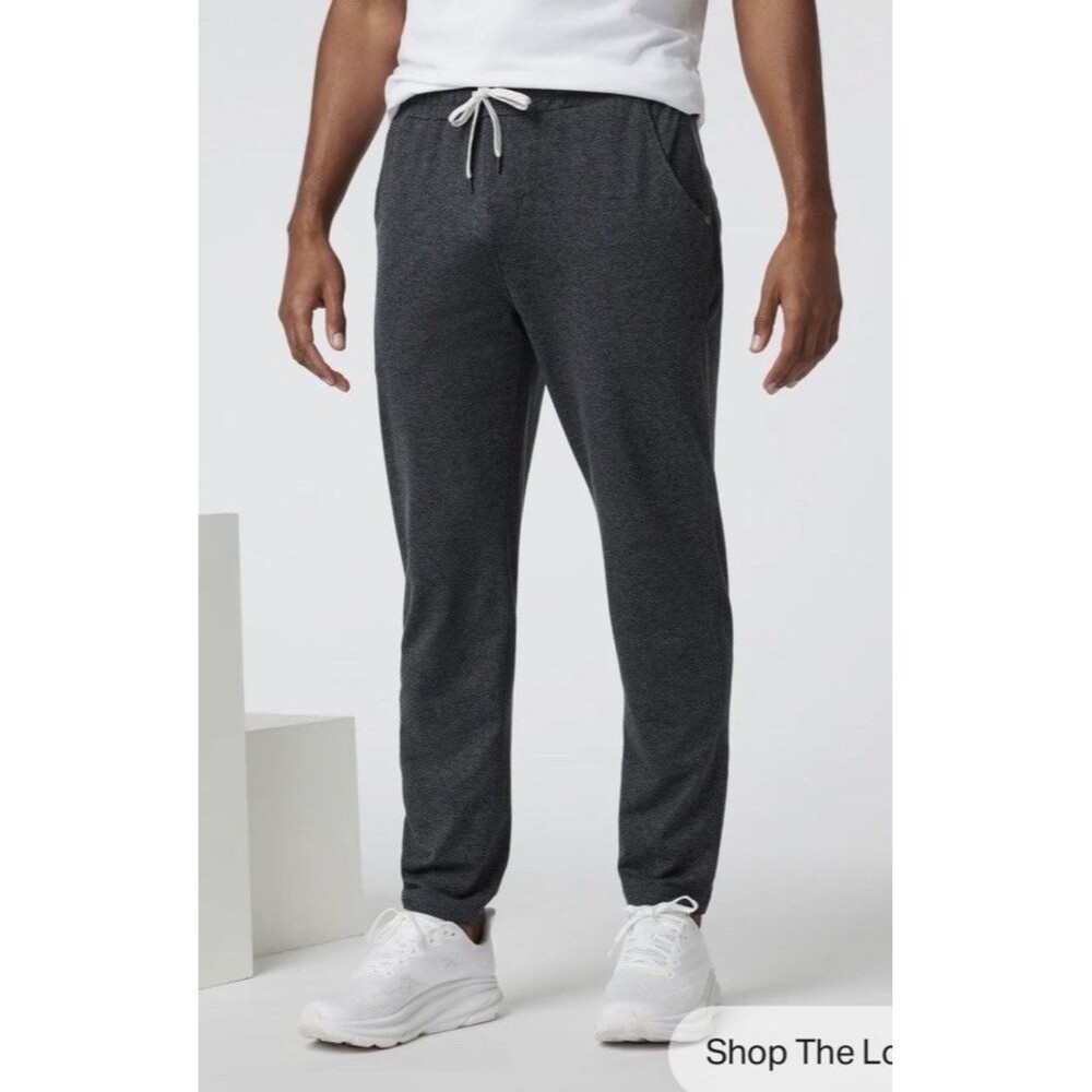 Vuori Ponto Performance Pant Men’s Small Charcoal Heather V418